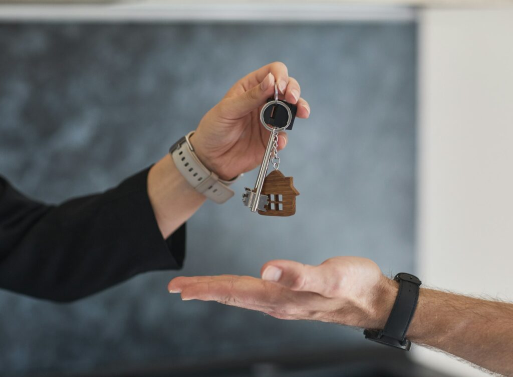 Giving Keys to New House